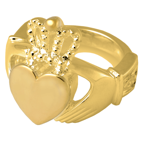 Love Claddagh Cremation Ring II